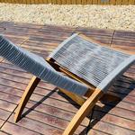 Porto kerti fotel TEAK pihenő kerti szék Porto kerti fotel TEAK pihenő kerti szék