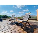 Porto kerti fotel TEAK pihenő kerti szék Porto kerti fotel TEAK pihenő kerti szék
