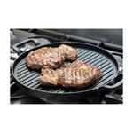 Öntöttvas Grill lap kerek füllel Öntöttvas Grill lap kerek füllel