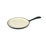 Zománcozott öntöttvas serpenyő / palacsintasütő mini 20 cm acélkék Zománcozott öntöttvas serpenyő / palacsintasütő mini 20 cm acélkék