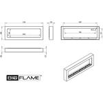 BioFlame Easy L Close Black biokandalló BioFlame Easy L Close Black biokandalló