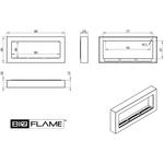 BioFlame Easy M Close Black biokandalló BioFlame Easy M Close Black biokandalló