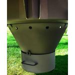 Kerti grillsütő asztal. hamutálca Kerti grillsütő asztal. hamutálca