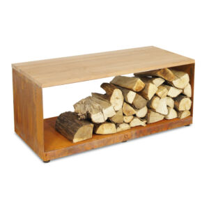 OFYR tűzifa tároló pad (wood storage bench)
