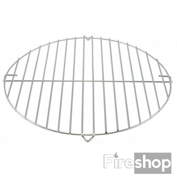Grillrács krómozott 40 cm